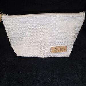 Mario Badescu White Textured Women's Bag